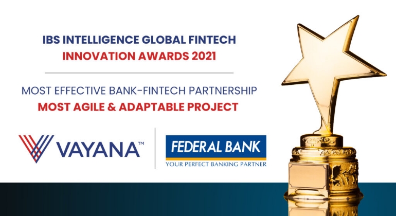 Vayana and Federal Bank bag the ‘Most Effective Bank-Fintech Partnership’