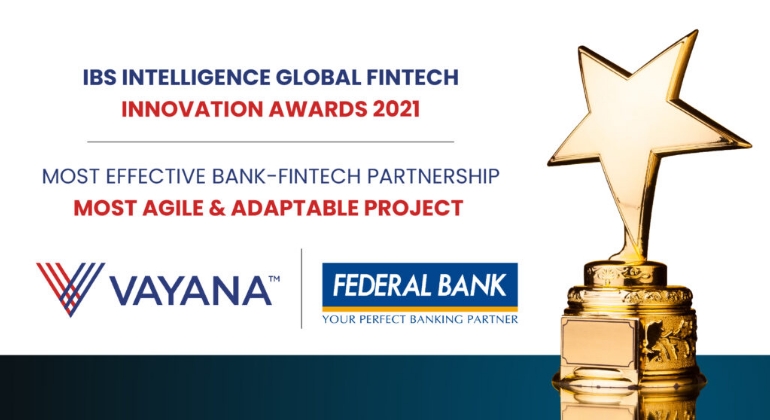 Vayana and Federal Bank Win ‘Most Effective Bank-Fintech Partnership’